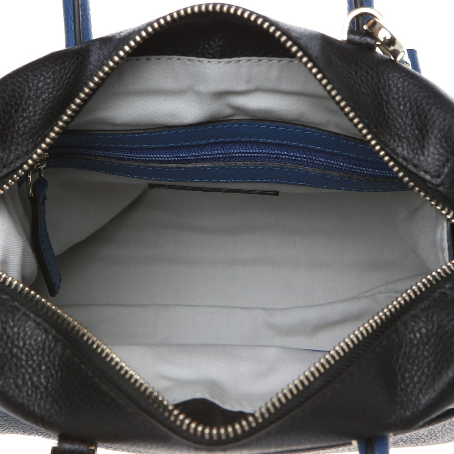Black- Blue Handbag - coffeewithmee2TrussardiP0119S