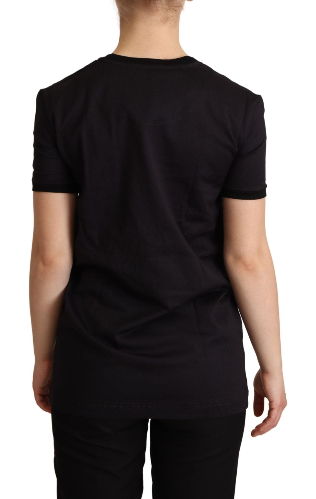 Black Cotton #IMACHRISTMASTREE T-shirt - coffeewithmee2Dolce & GabbanaP5151S