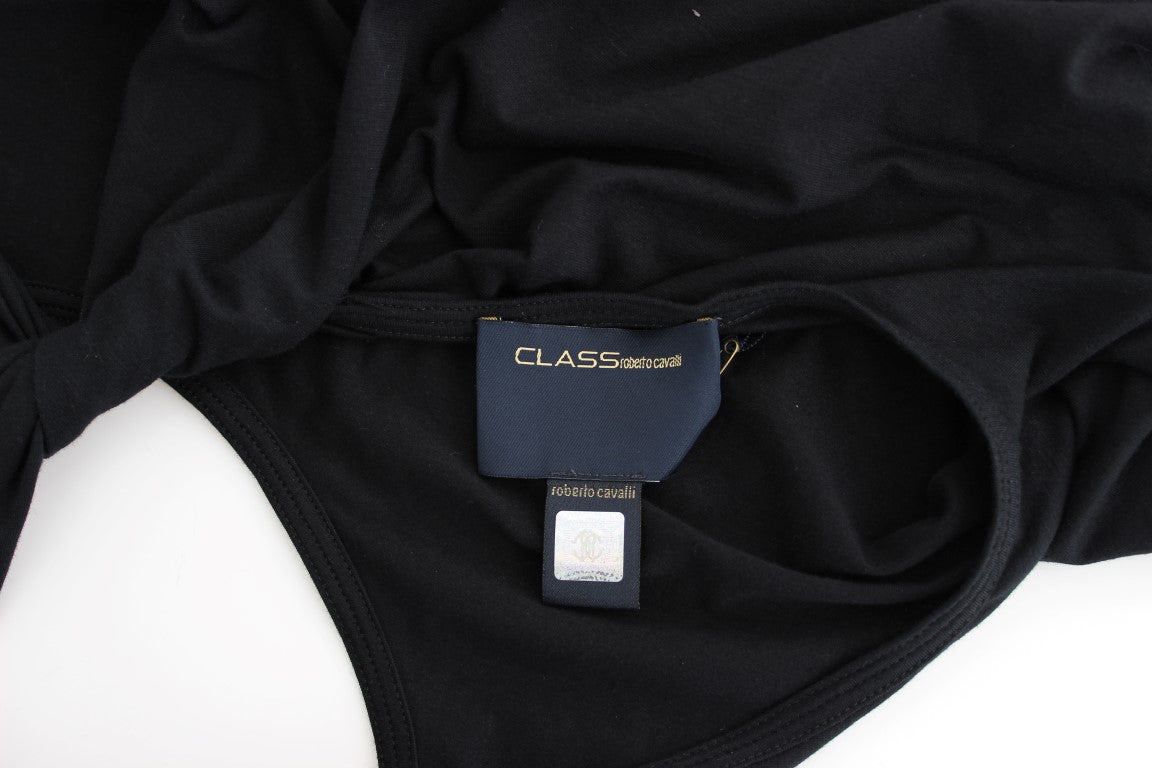 Black cotton tank top - coffeewithmee2CavalliP0603S