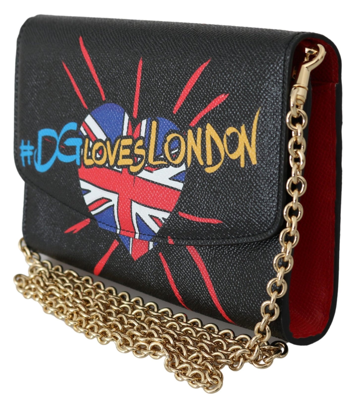 Black #DGLovesLondon Shoulder Clutch Borse Leather Bag - coffeewithmee2Dolce & GabbanaP0102S