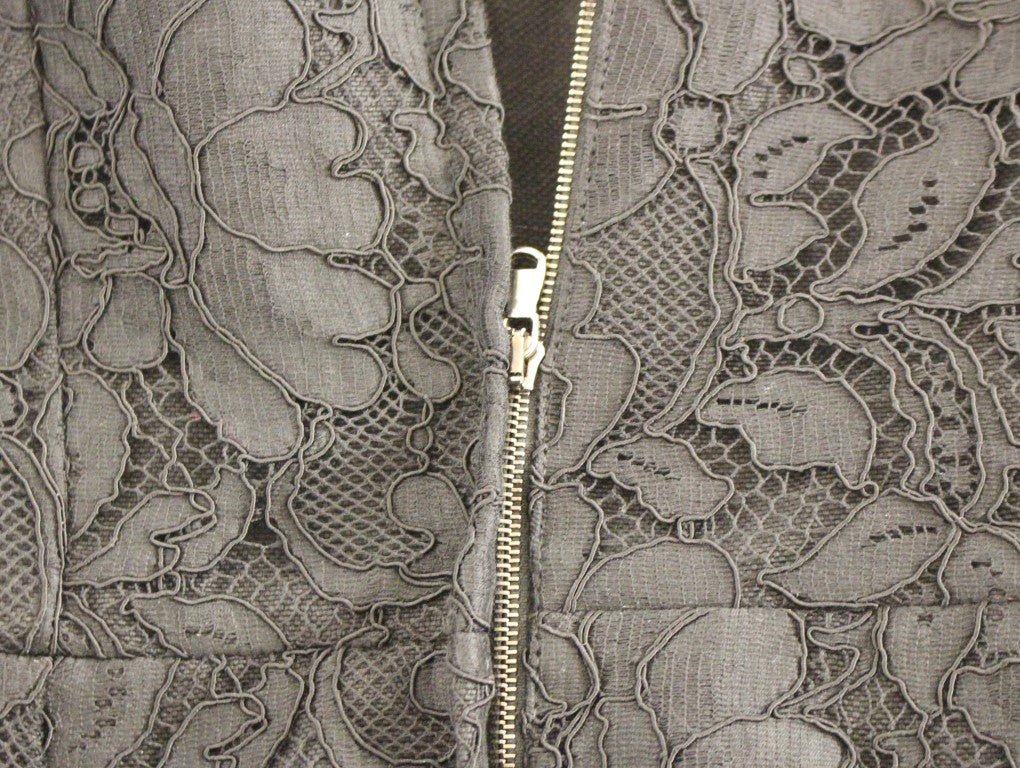 Black floral lace sicily runway dress - coffeewithmee2Dolce & GabbanaP0627S