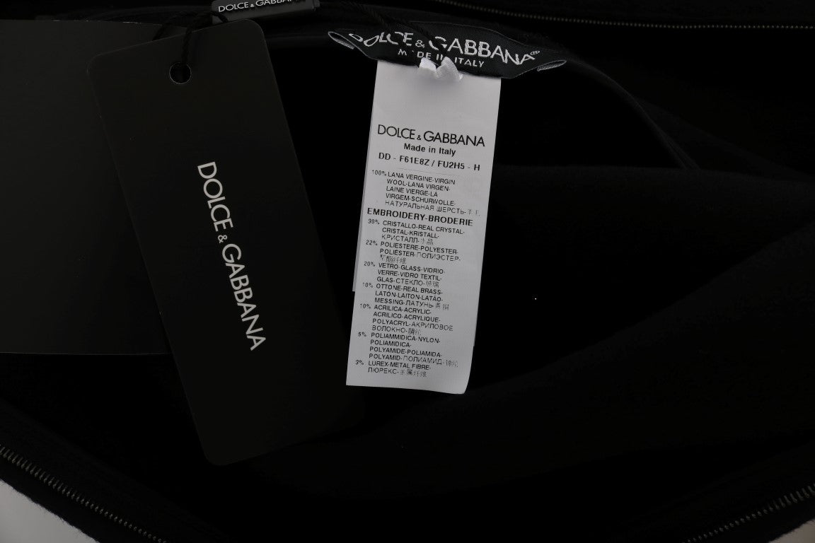 Black I AM A PRINCESS Crystal Shift Dress - coffeewithmee2Dolce & GabbanaP5721S