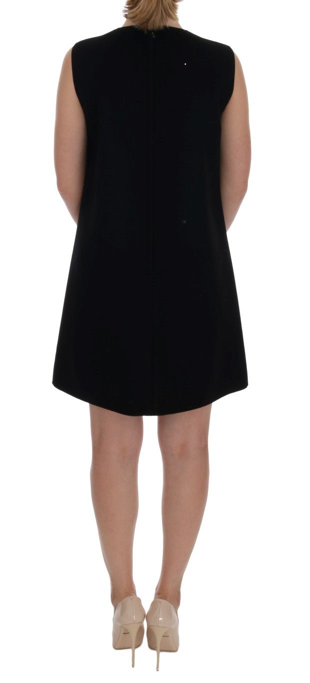 Black I AM A PRINCESS Crystal Shift Dress - coffeewithmee2Dolce & GabbanaP5721S
