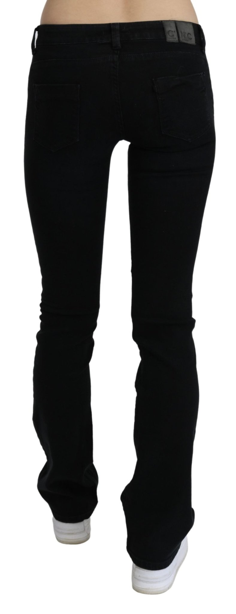 Black Low Waist Skinny Denim Cotton Jeans - coffeewithmee2Costume NationalP3285S