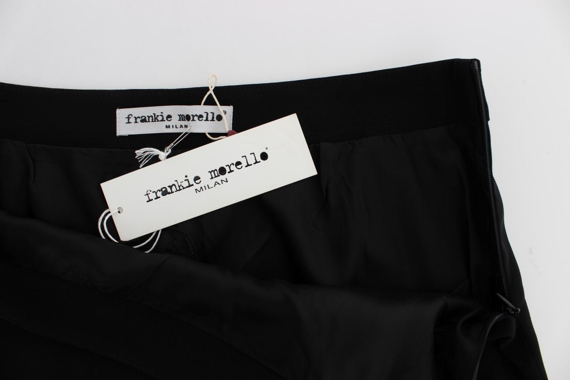Black Mini Pencil Skirt - coffeewithmee2Frankie MorelloP1730S