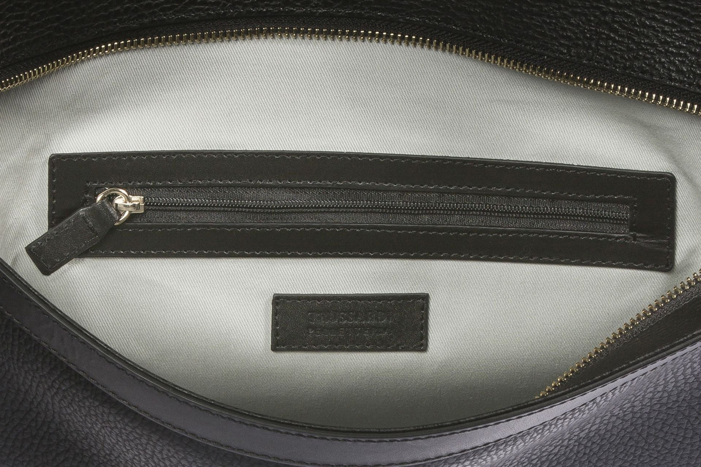 Black Shoulder Bag - coffeewithmee2TrussardiP0127S