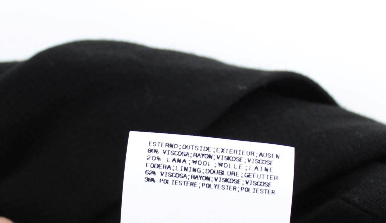 Black Straight Pencil Skirt - coffeewithmee2Karl LagerfeldP1716S