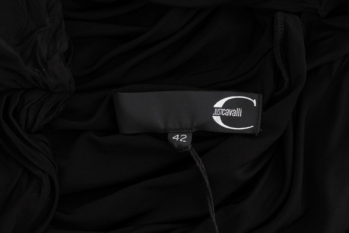 Black strapless maxi dress - coffeewithmee2CavalliP0591S