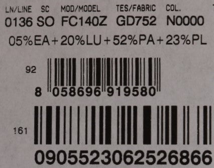 Black Stretch Floral Clear Crystal Socks - coffeewithmee2Dolce & GabbanaP2200S