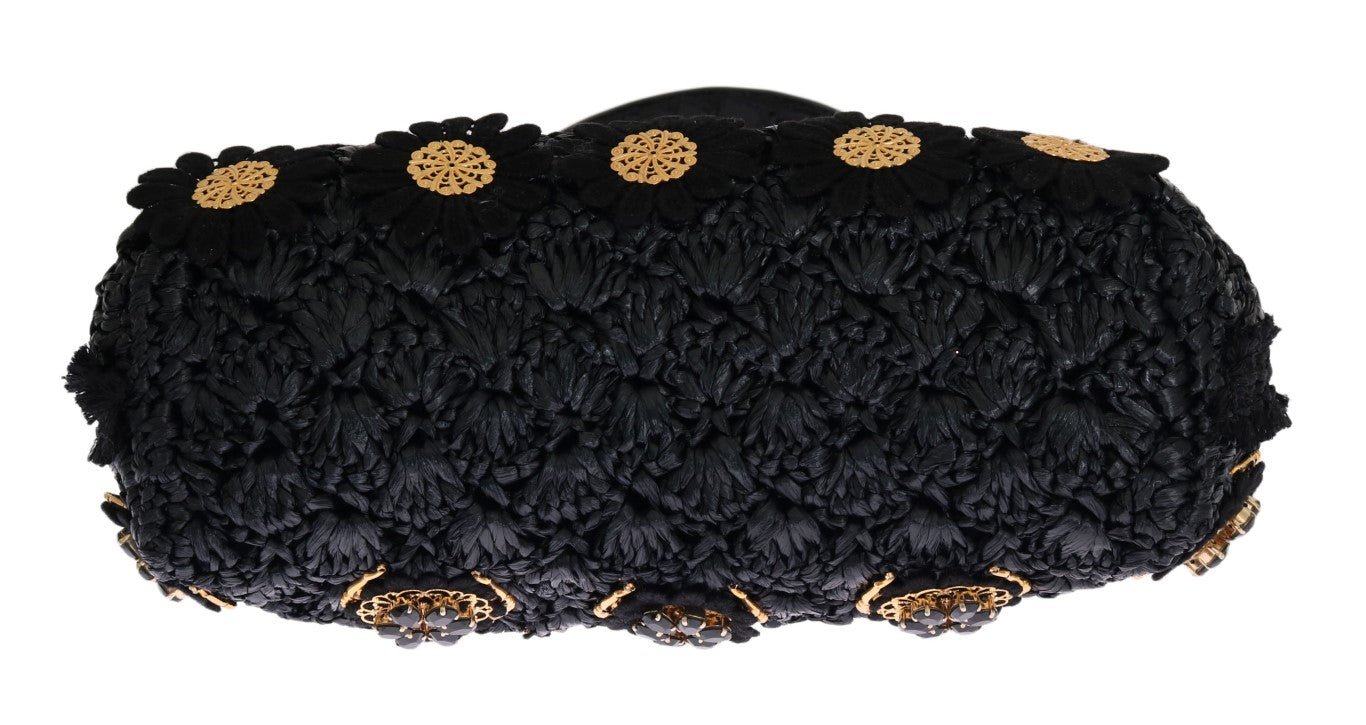 Black Tassel Gold Baroque Crystal VANDA Bag - coffeewithmee2Dolce & GabbanaP0045S