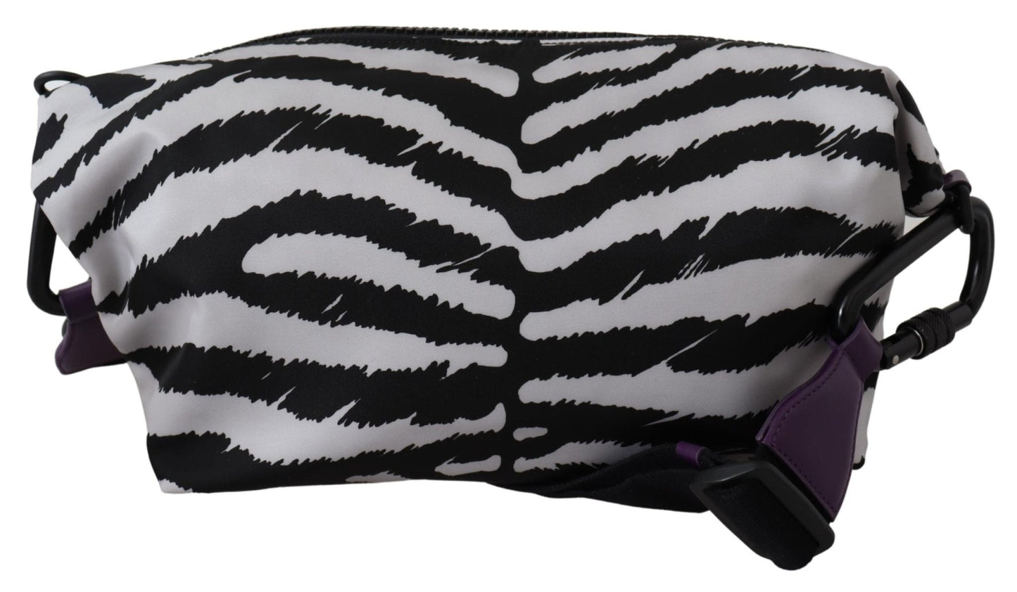 Black White Zebra Print Crossbody Women Bag - coffeewithmee2Dolce & GabbanaP0323S