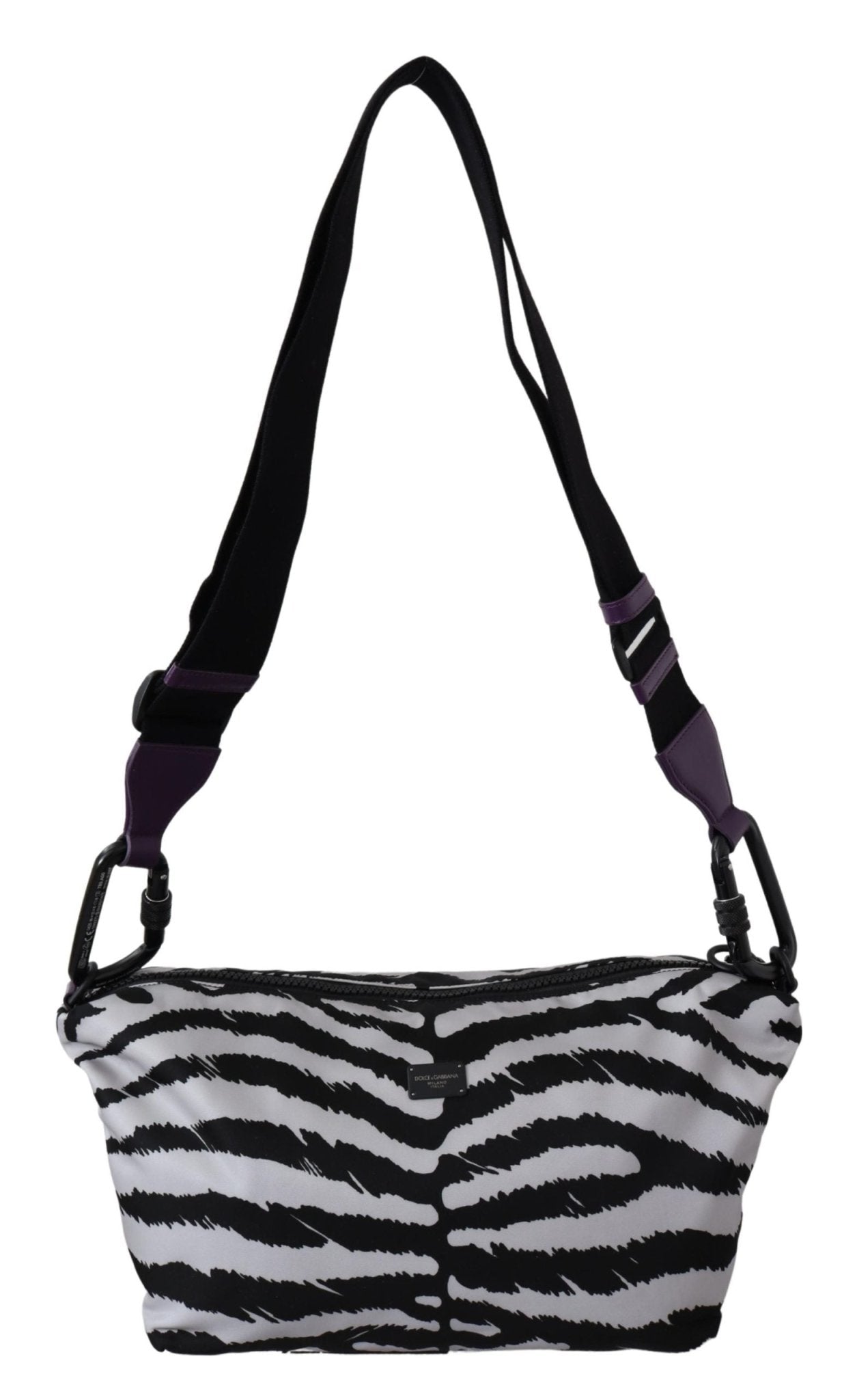 Black White Zebra Print Crossbody Women Bag - coffeewithmee2Dolce & GabbanaP0323S