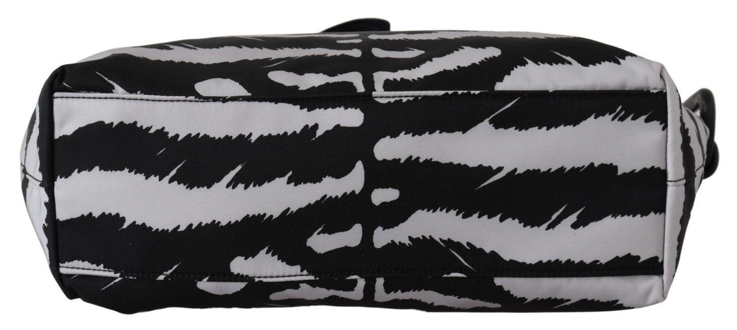 Black White Zebra Print Crossbody Women Bag - coffeewithmee2Dolce & GabbanaP0323S