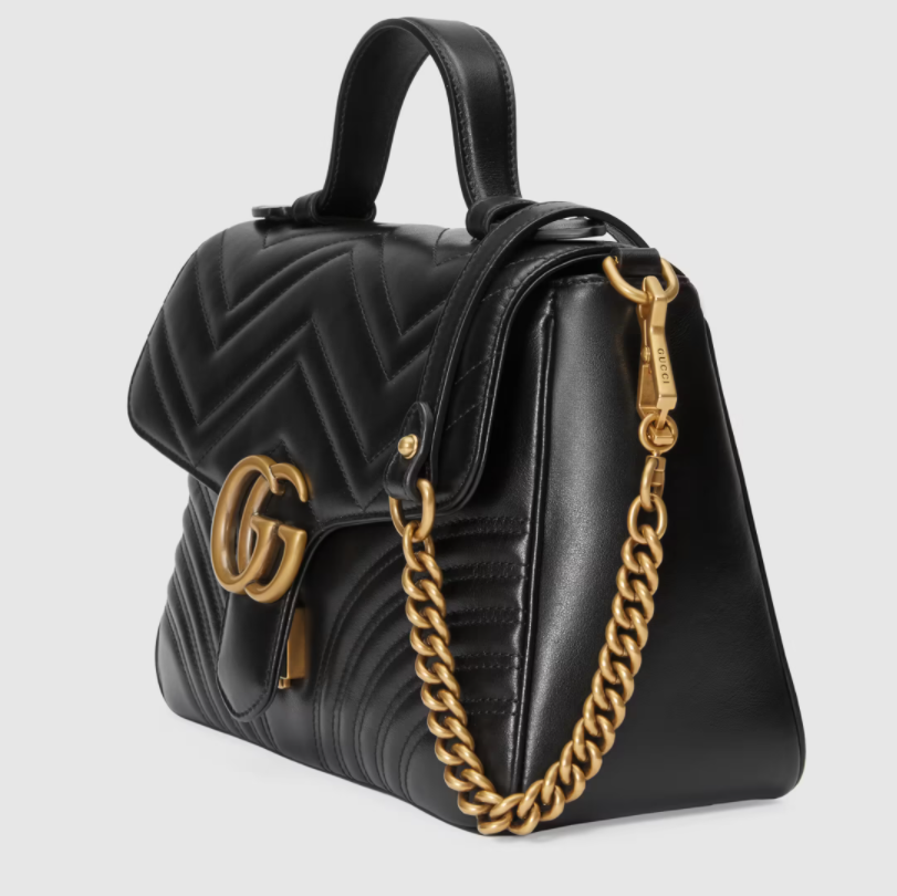 GG Marmont Large Top Handle Bag - coffeewithmee2