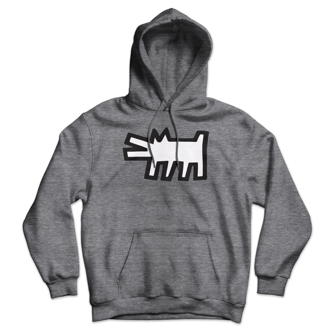 The Barking Dog Icon, 1990 Street Art Hoodie
