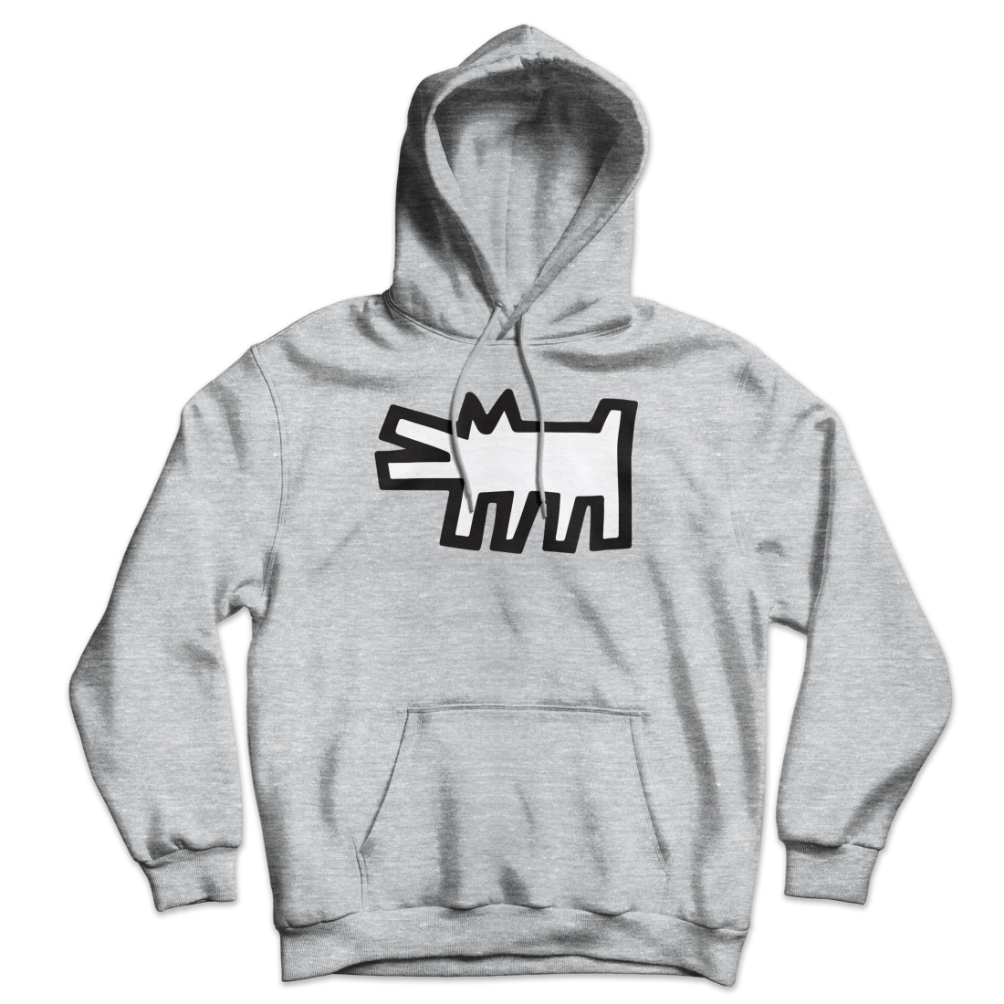 The Barking Dog Icon, 1990 Street Art Hoodie