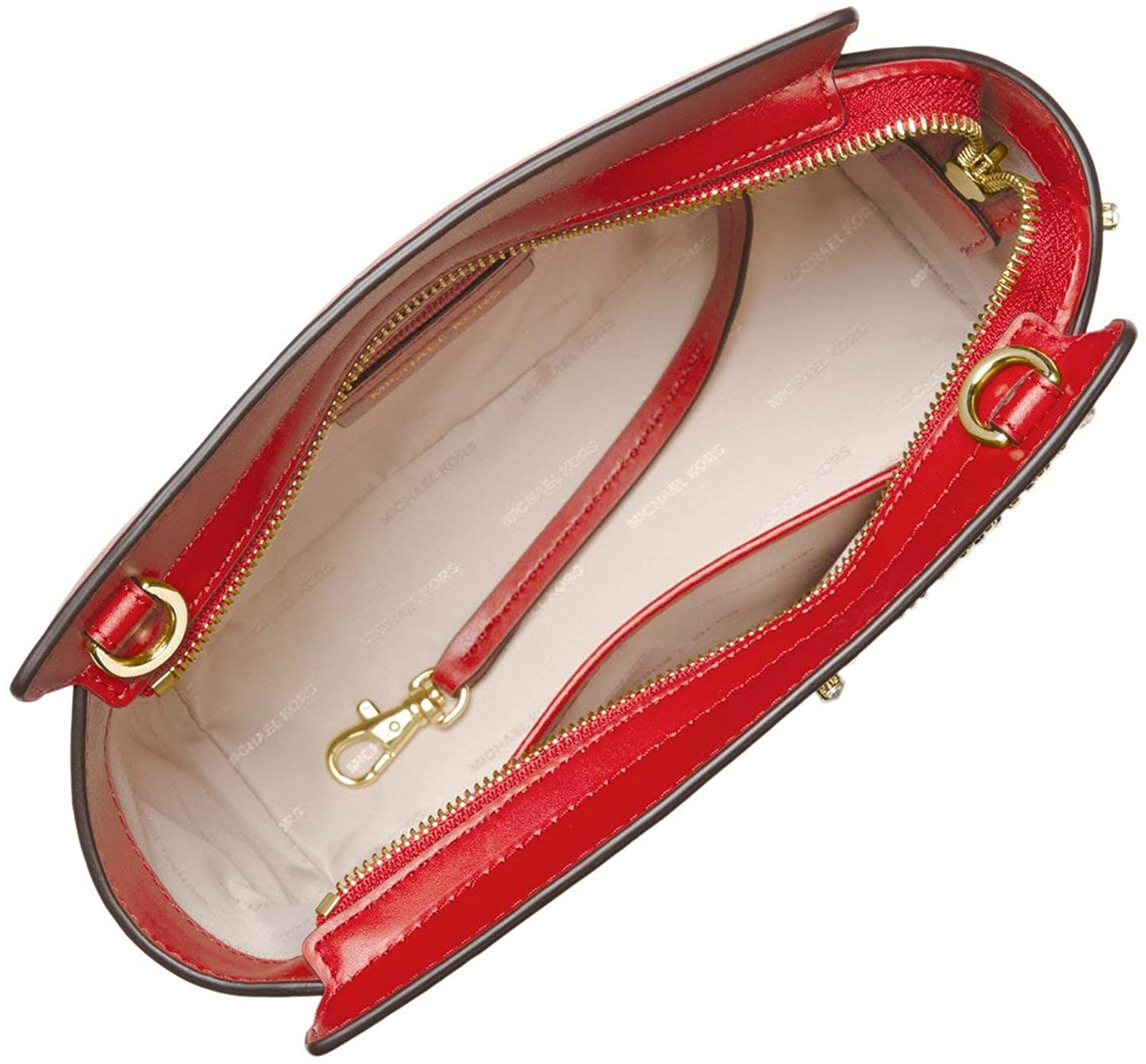 Selma Medium Firework Bright Red Messenger Bag - coffeewithmee2
