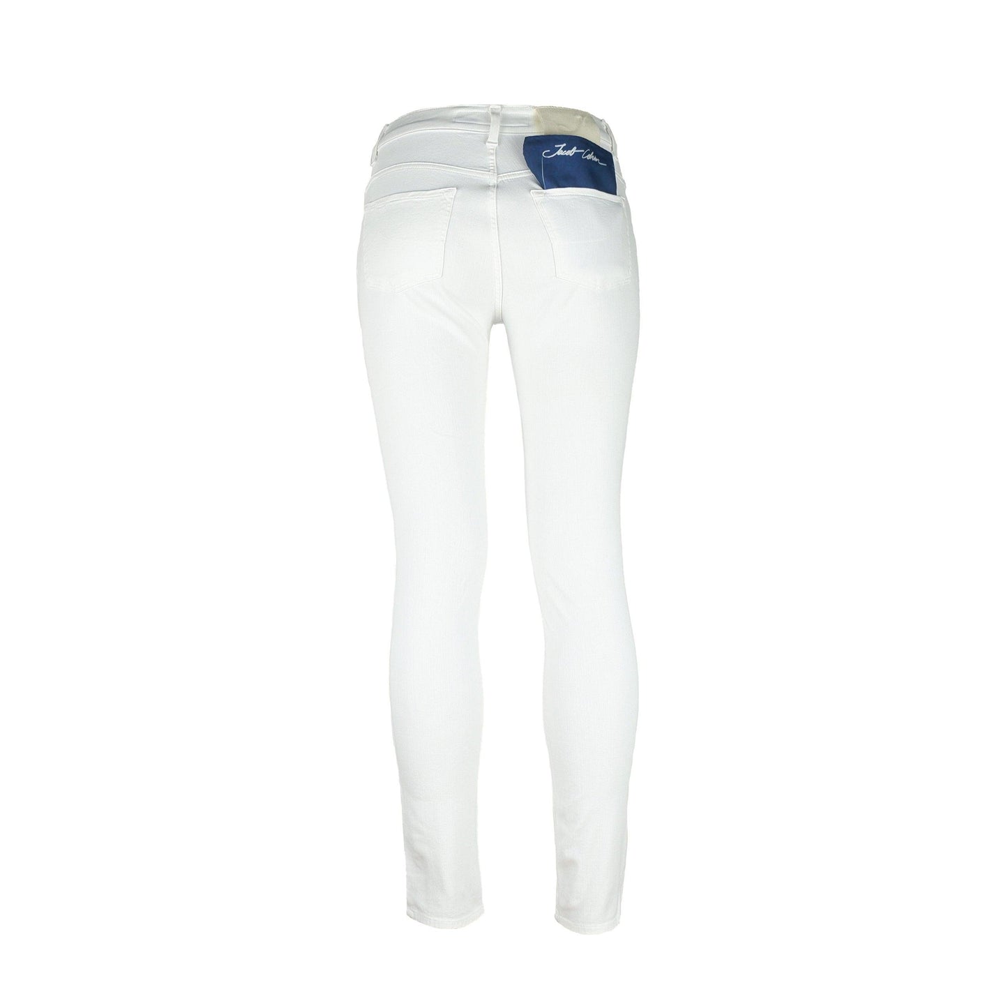 White Cotton Gilda Jeans