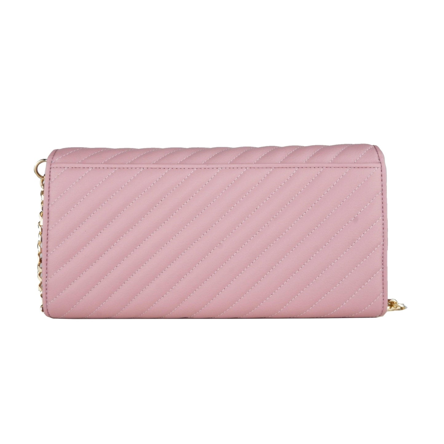 Pink Calf Leather Crossbody Shoulder Bag - coffeewithmee2