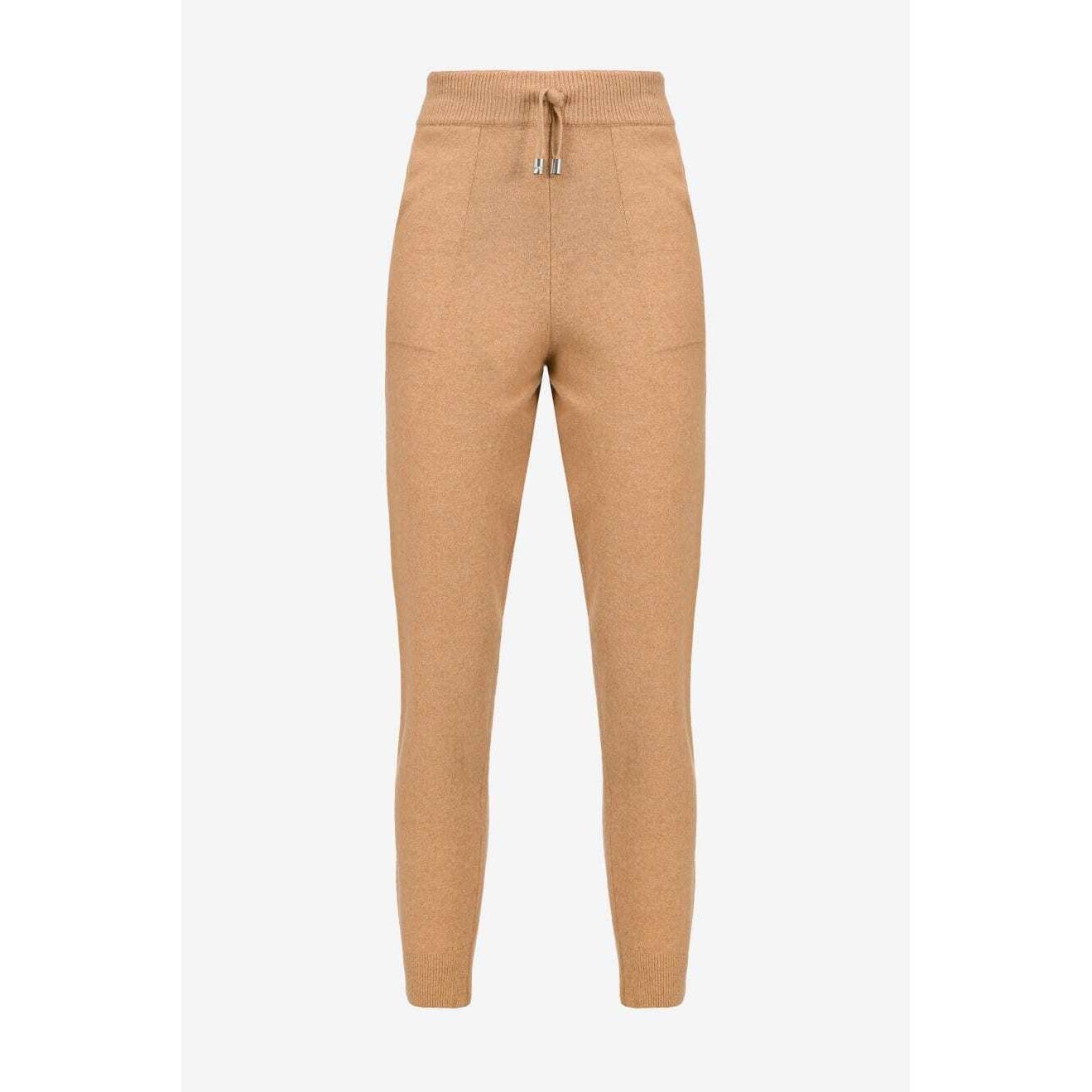 Brown Wool Jogging Pants