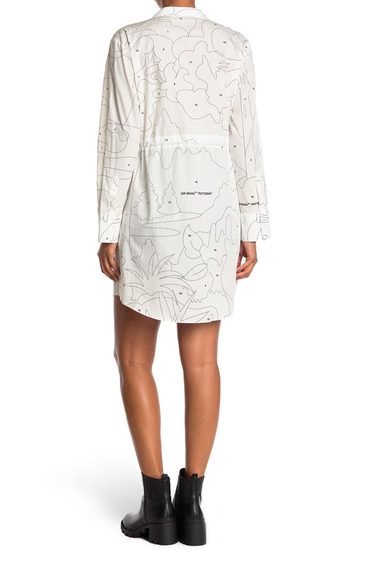 Fab-white Off-white Dress