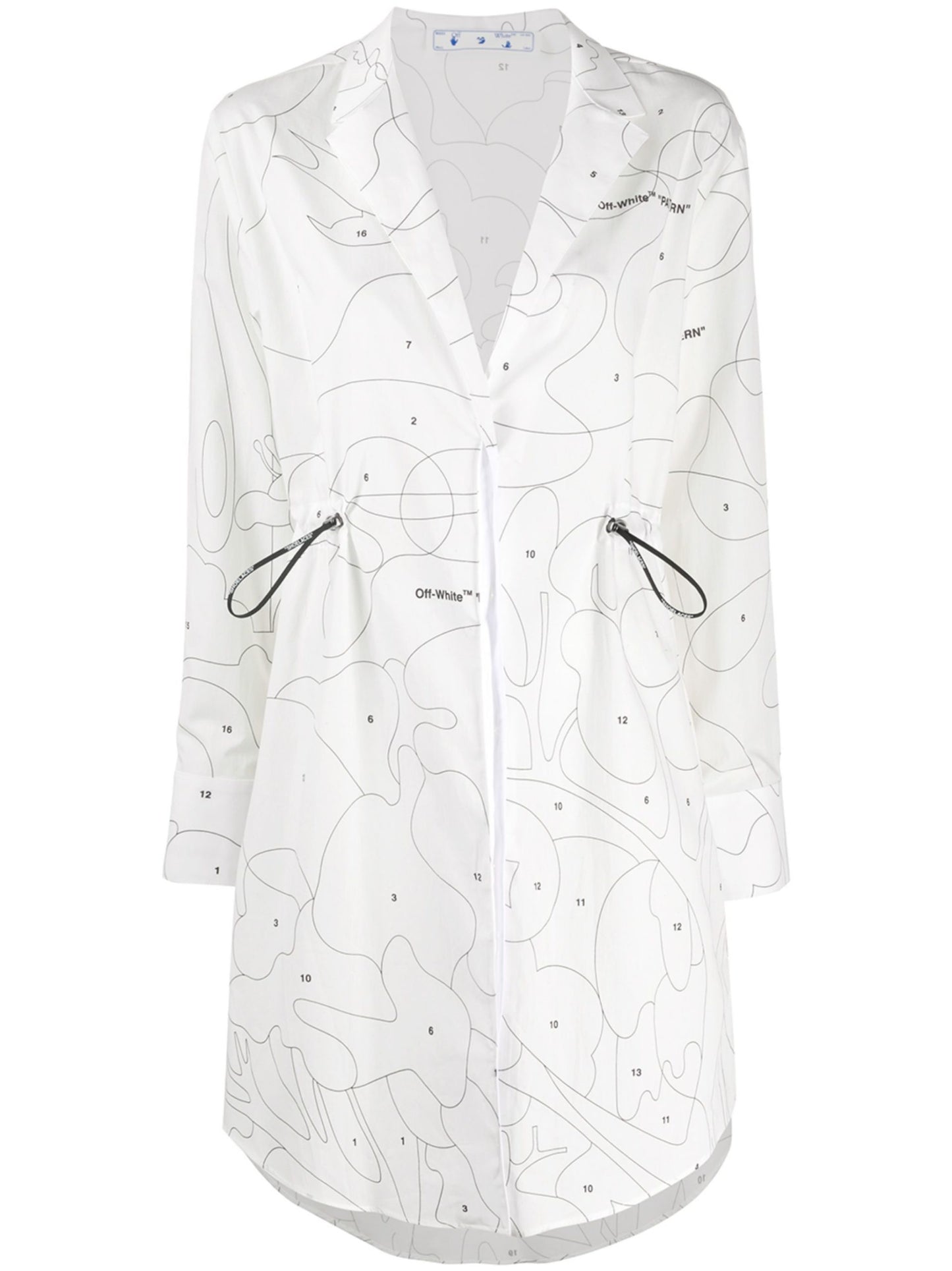 Fab-white Off-white Dress