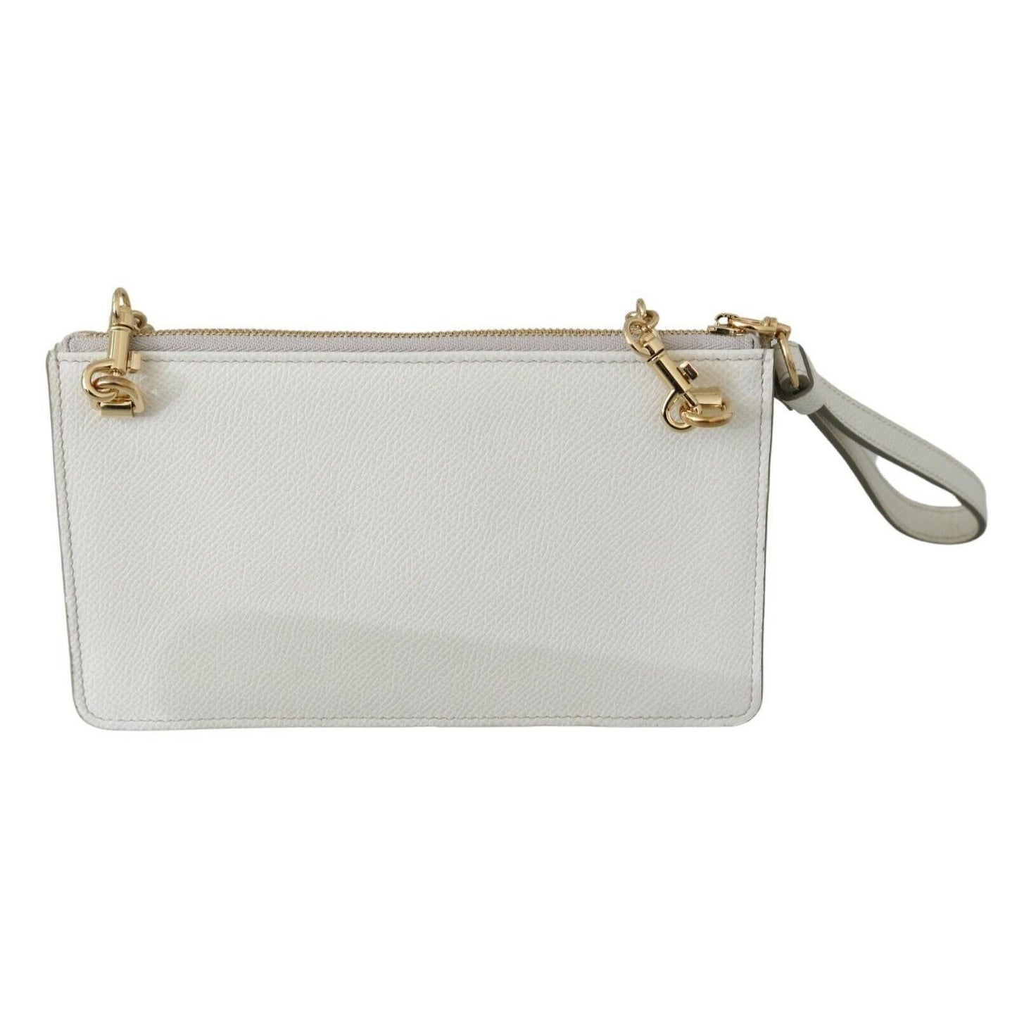 White Padlock Phone Purse Women Sicily Leather Bag - coffeewithmee2