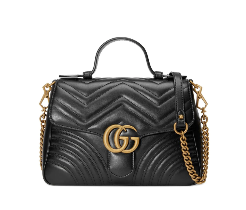 GG Marmont Large Top Handle Bag - coffeewithmee2