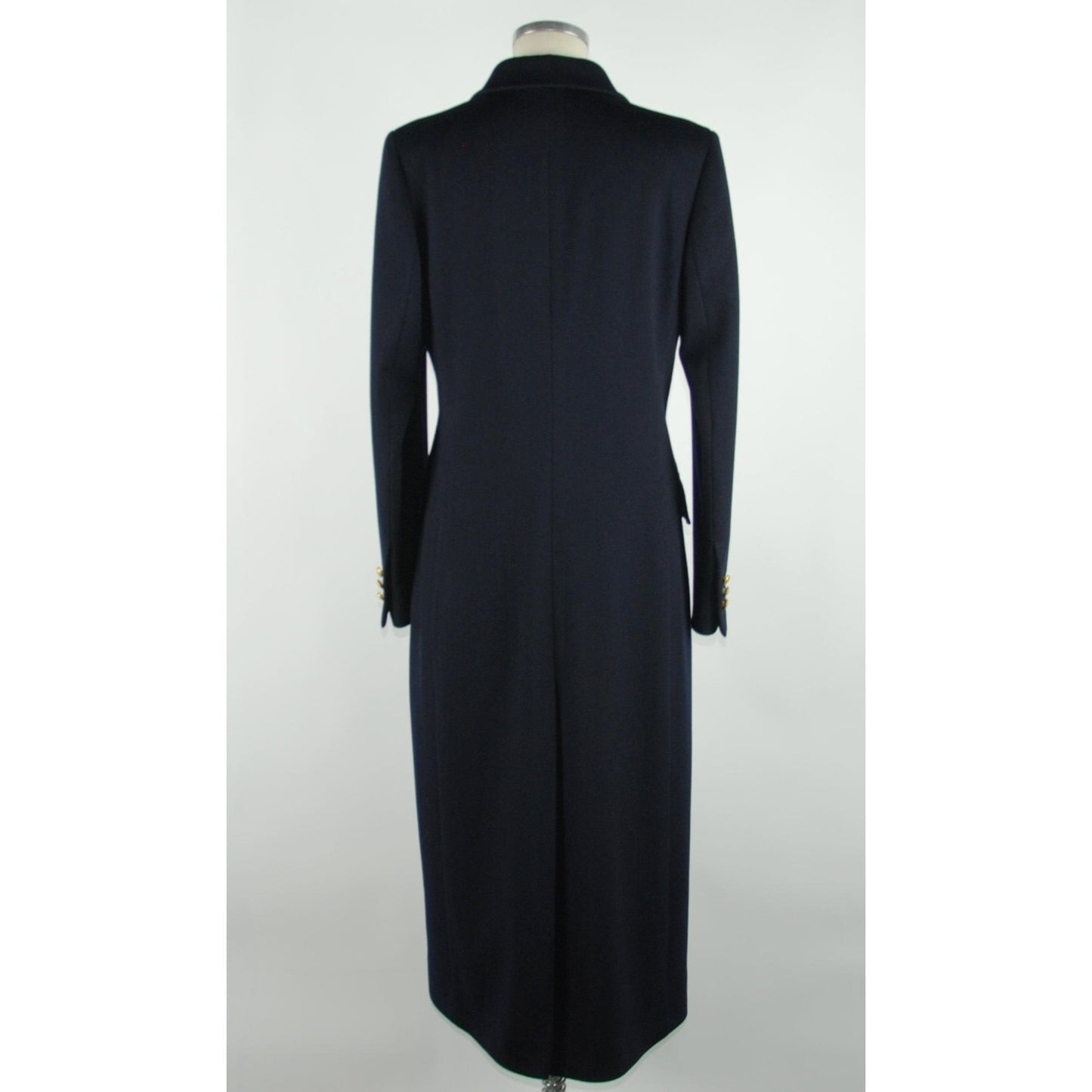 Blue Wool Jacket Coat