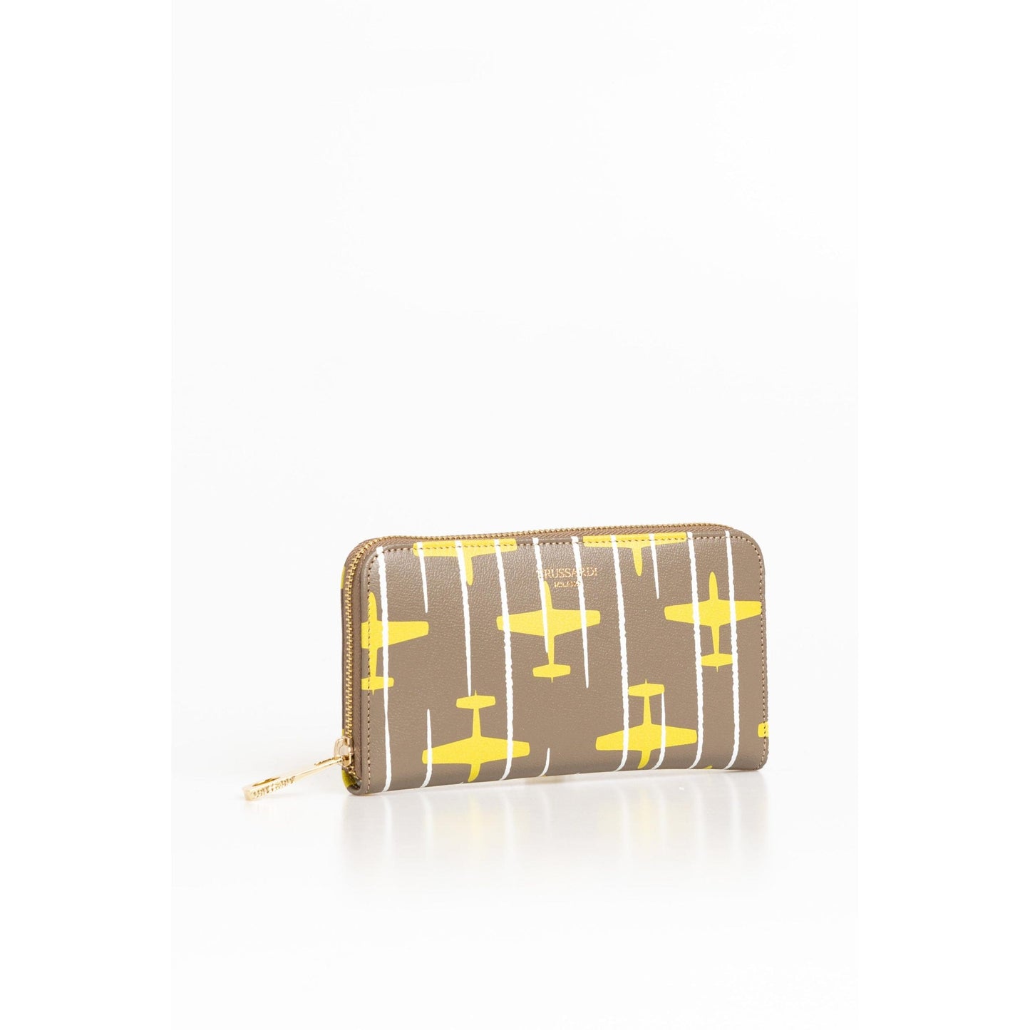 Y Yellow Leather Wallet - coffeewithmee2