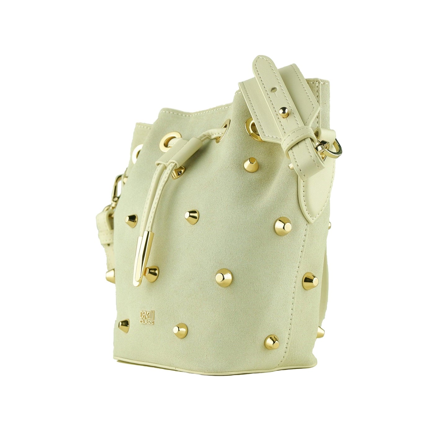 Grey Calf Leather Bucket Shoulder Bag - coffeewithmee2