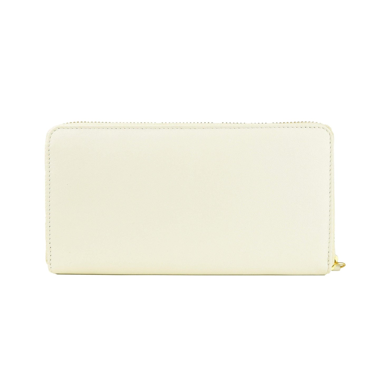 White Calf Leather Wallet - coffeewithmee2