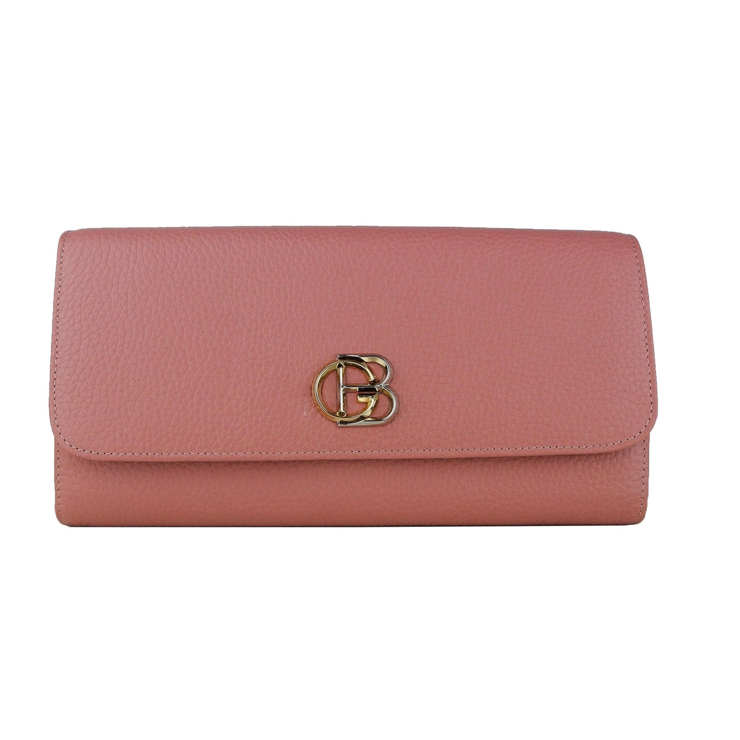 Pink Calf Leather Crossbody Shoulder Bag - coffeewithmee2