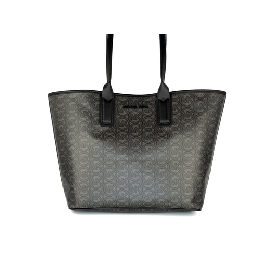 Jodie Medium Recycled Polyester Tote Shoulder Handbag (Black) - coffeewithmee2