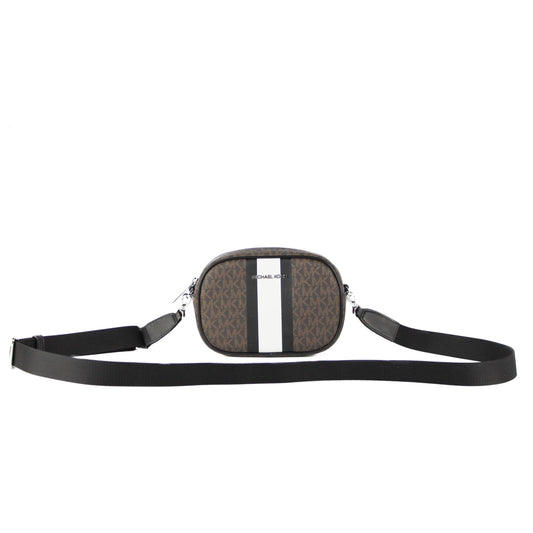 Jet Set Travel Small Signature PVC Striped Oval Crossbody Bag Clutch Handbag - coffeewithmee2