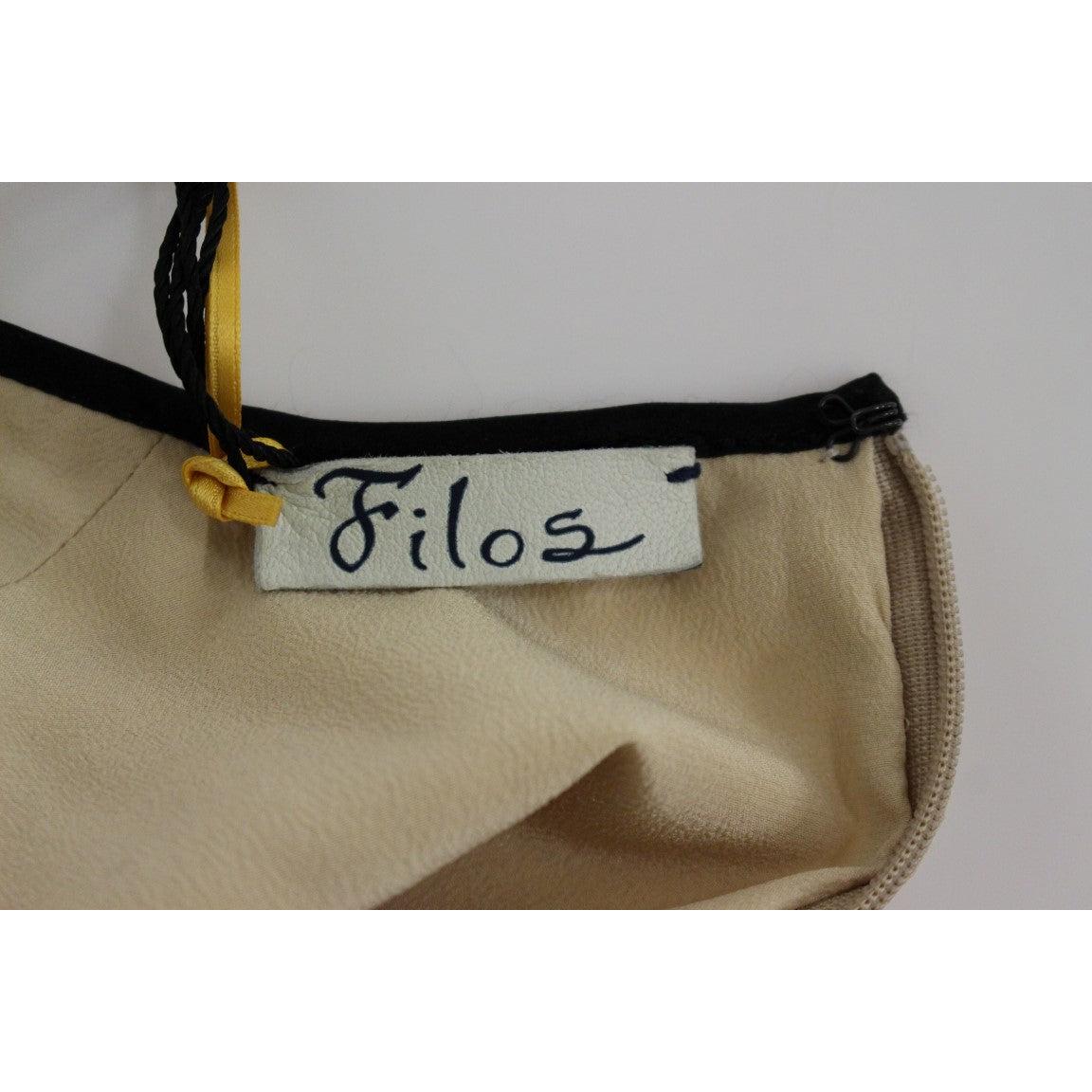 Multicolor Silk Sleeveless Above Knees Dress - coffeewithmee2