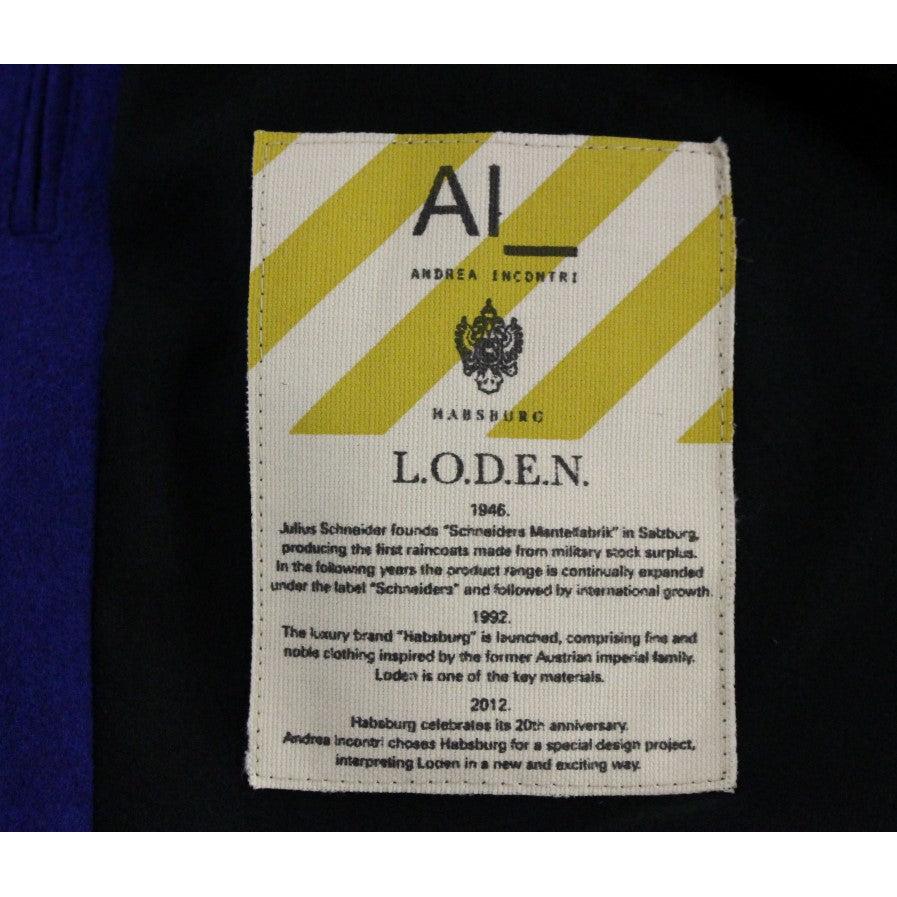 Habsburg Blue Green Wool Jacket Coat - coffeewithmee2