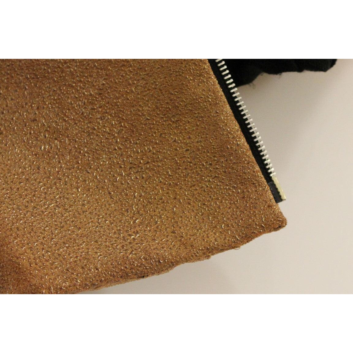 Brown Leather Jacket Vest - coffeewithmee2