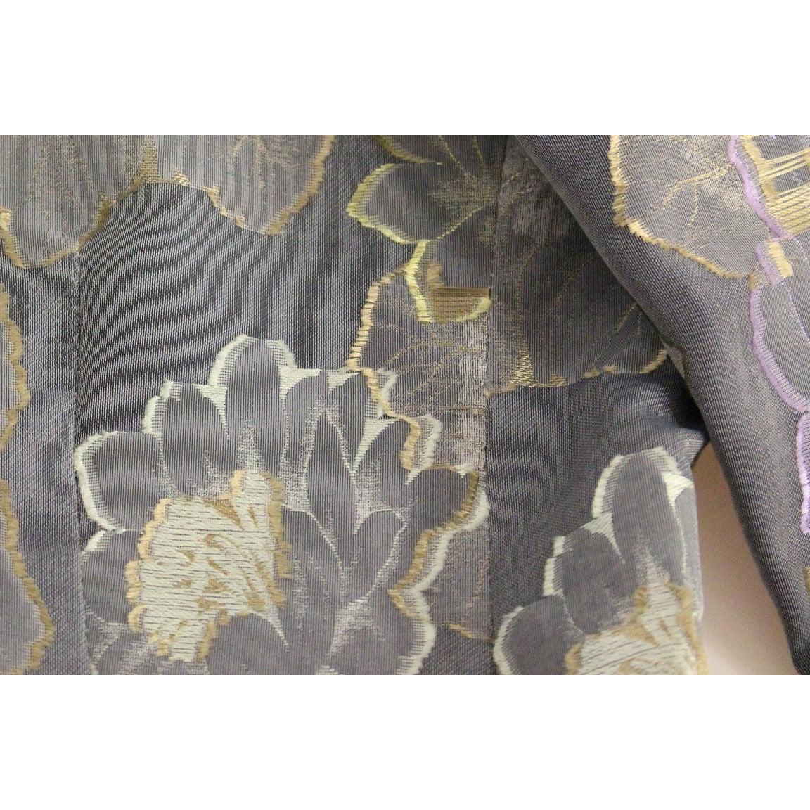 Multicolor Silk Floral Cotton Blazer - coffeewithmee2