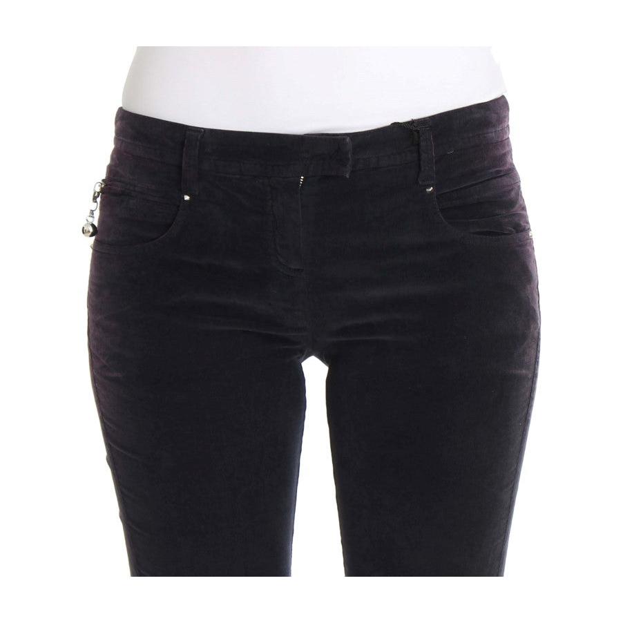 Purple Cropped Corduroys Jeans - coffeewithmee2