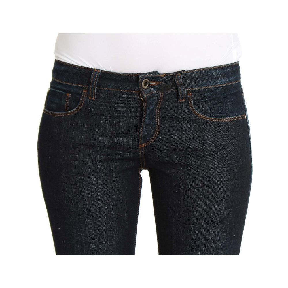 Blue Cotton Stretch Slim Fit Jeans - coffeewithmee2