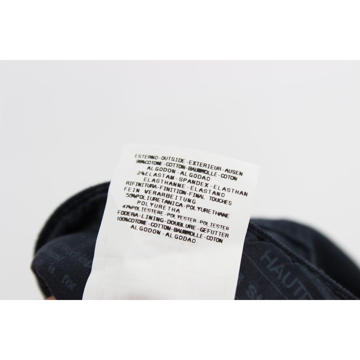 Blue Slim Fit Cotton Stretch Denim Jeans - coffeewithmee2