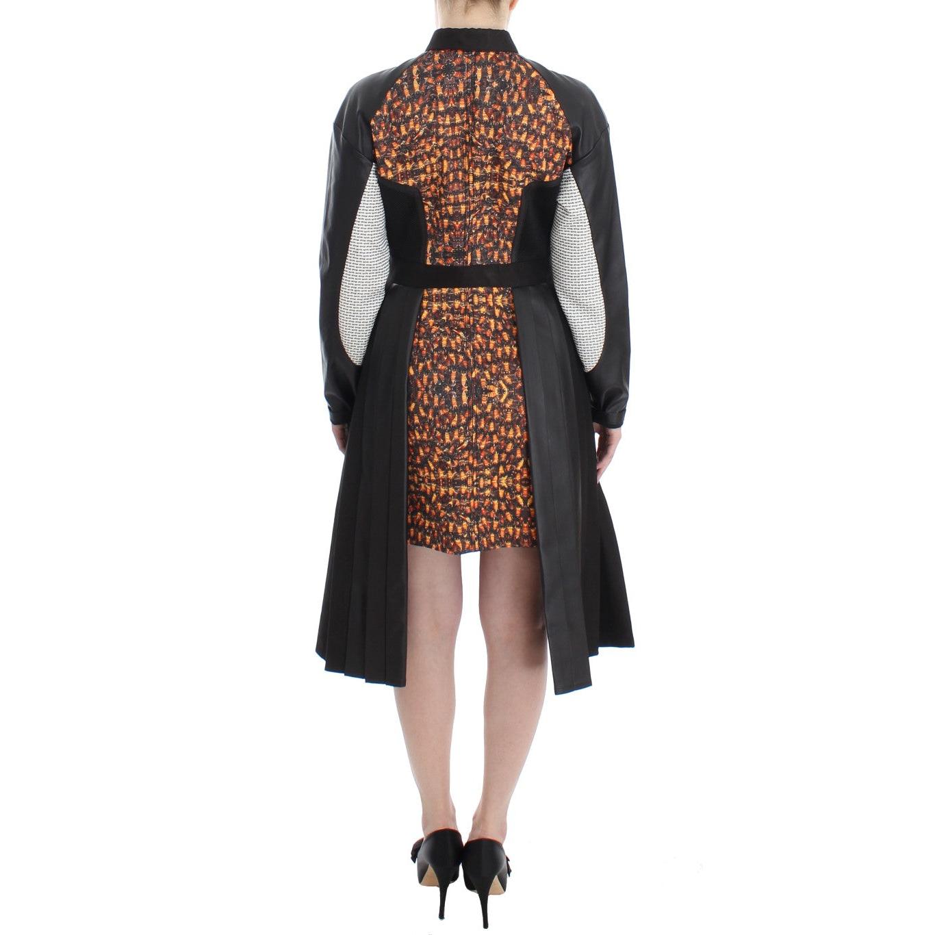 Multicolor Shirt Long Sleeve Dress - coffeewithmee2