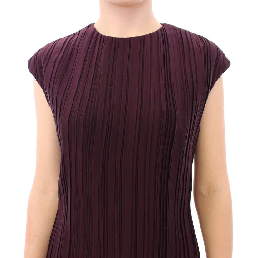 Purple Lavender Gown Maxi Silk Long Dress - coffeewithmee2
