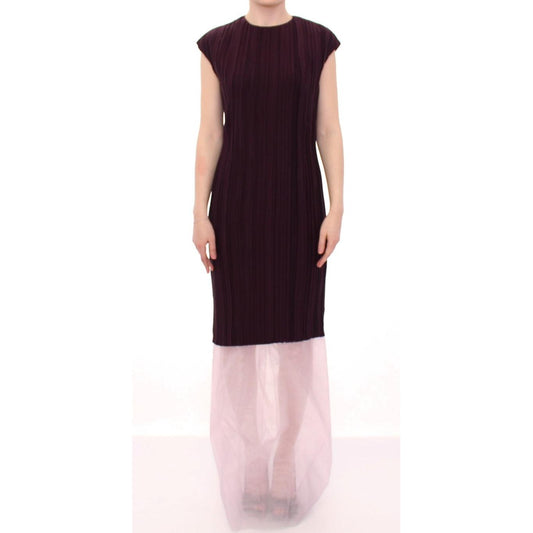 Purple Lavender Gown Maxi Silk Long Dress - coffeewithmee2