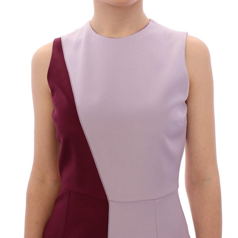Purple Lavender Gown Maxi Silk Long Dress - coffeewithmee2