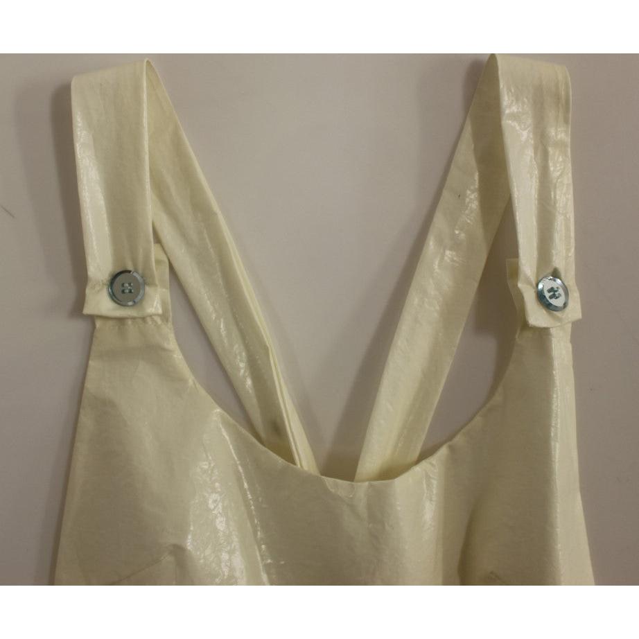 White Halterneck Knee Length Tea Dress - coffeewithmee2