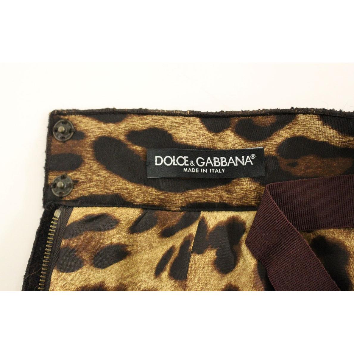 Brown Fur Above Knee Zipper Skirt - coffeewithmee2