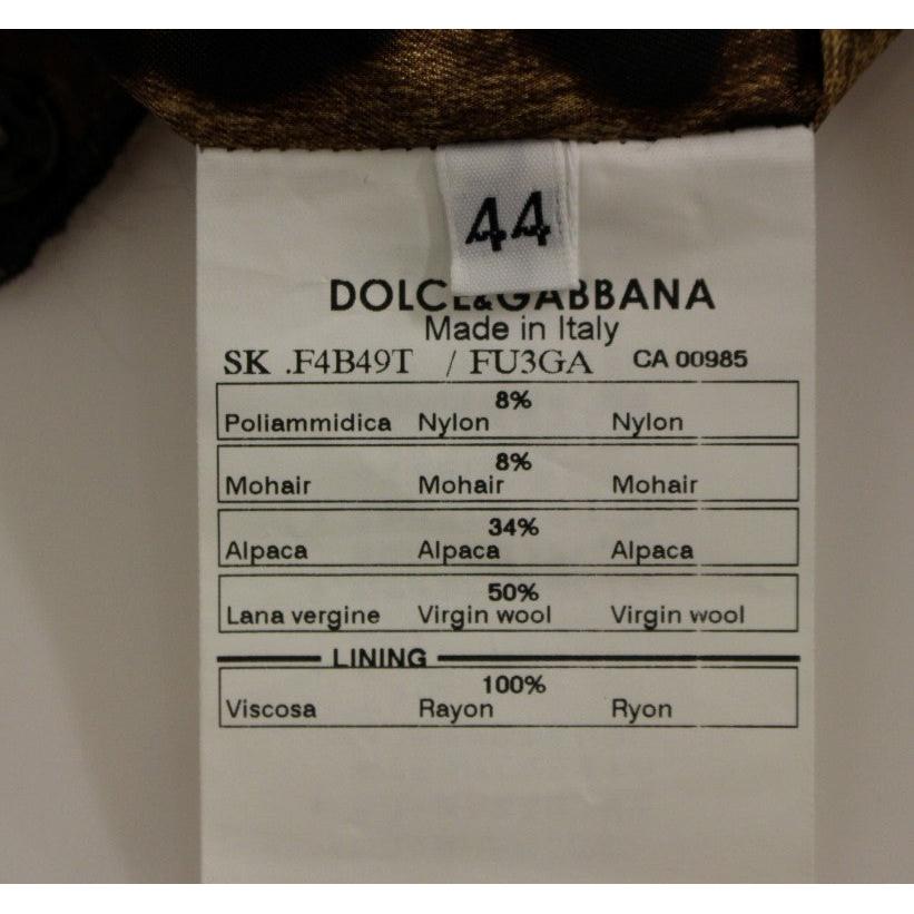 Brown Fur Above Knee Zipper Skirt - coffeewithmee2