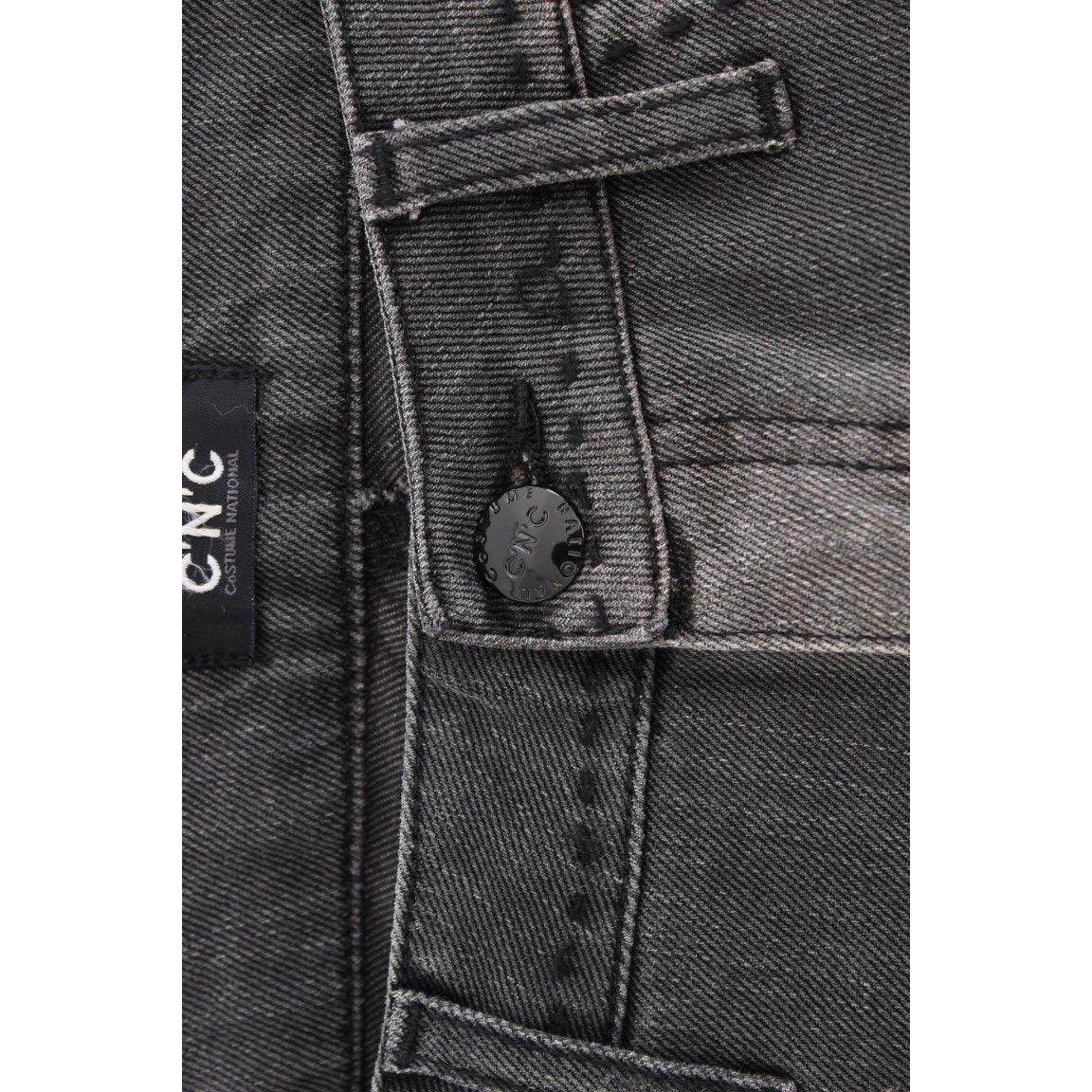 Gray straight leg jeans - coffeewithmee2